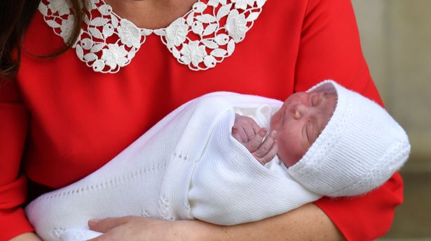 Esse é o terceiro filho da duquesa Kate Middleton, o príncipe Louis de Cambridge
