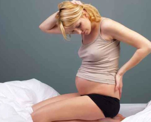 Como lidar com a dor nas costas na gravidez?