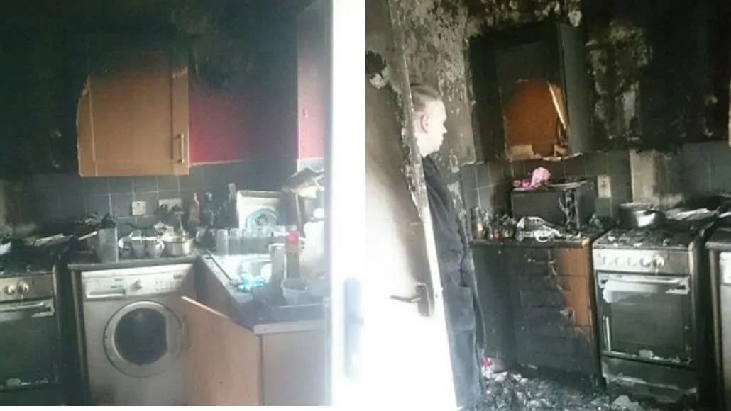 Mãe invade casa em chamas e salva a vida de seu bebê