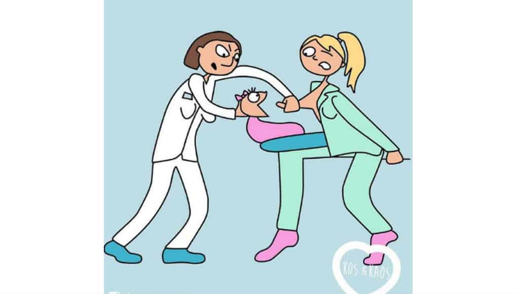 Ilustrações divertidas sobre maternidade 