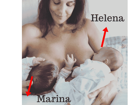 Ivete Sangalo com as gêmeas Helena e Marina