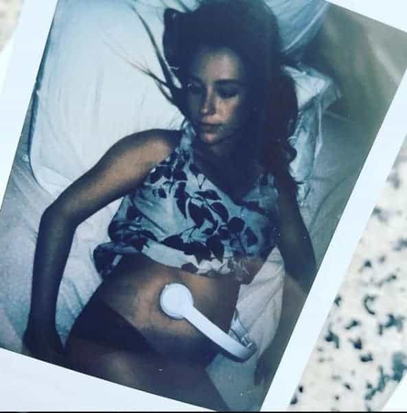 A atriz Juliana Didone está grávida de cinco meses