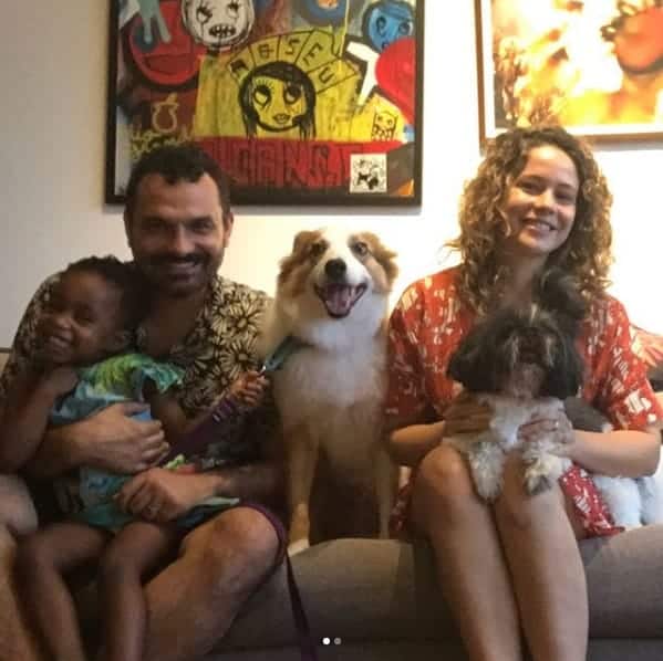 A família da atriz Leandra Leal