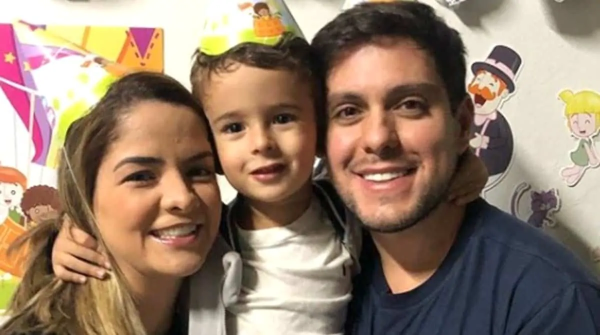 Maria Cecília e Rodolfo fizeram uma festa de 3 anos raiz pro filho