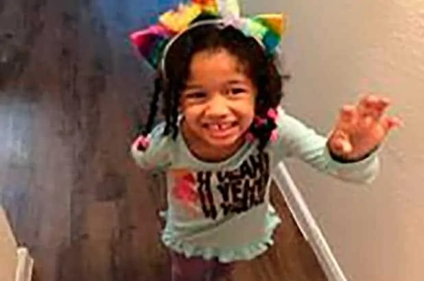 A menina de quatro anos está desaparecida desde sexta-feira