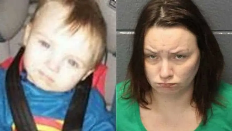 O menino de dois anos desaparecido e sua mãe