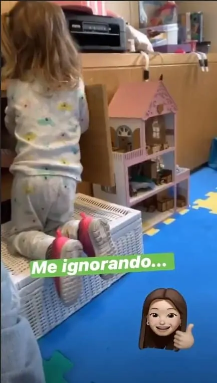 Thaís Fersoza mostrou casa de bonecas de sua filha