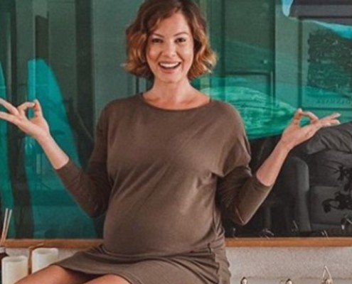 Ex-BBB Juliana Goes anunciou o nascimento de seu bebê