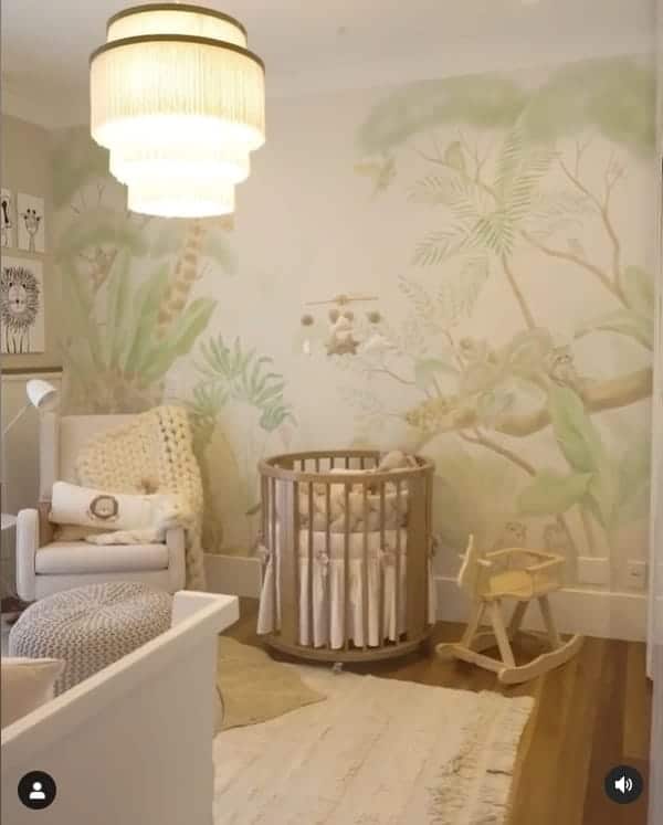 O quarto da bebê de Kaká e Carol Dias