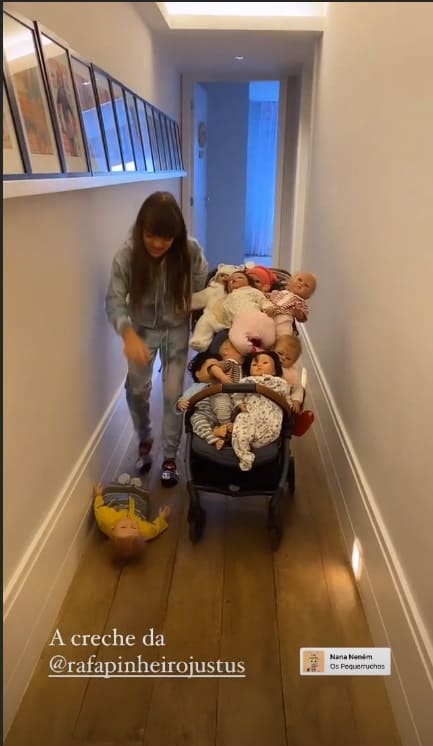 Rafinha Justus mostra sua paixão por bebês reborn em vídeo de r -  Quem