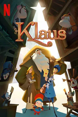 Na lista de filmes natalinos para crianças está “Klaus”