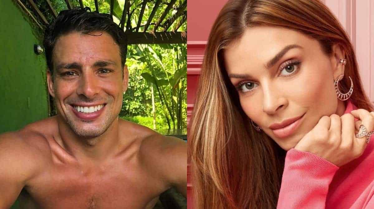 Filha de Cauã Reymond e Grazi Massafera apareceu com cabelo pintado de azul