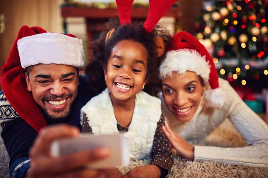 Que tal fazer fotos bem divertidas com as crianças no Natal?
