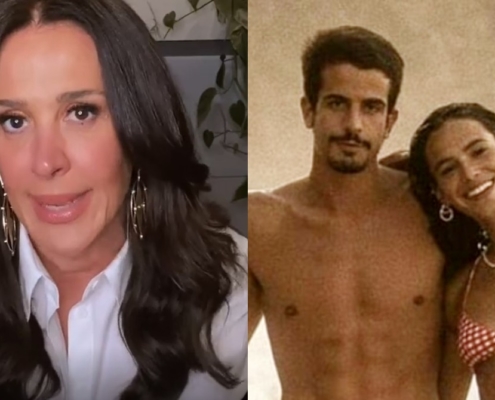 Claudia Raia falou de seu filho estar namorando Bruna Marquezine