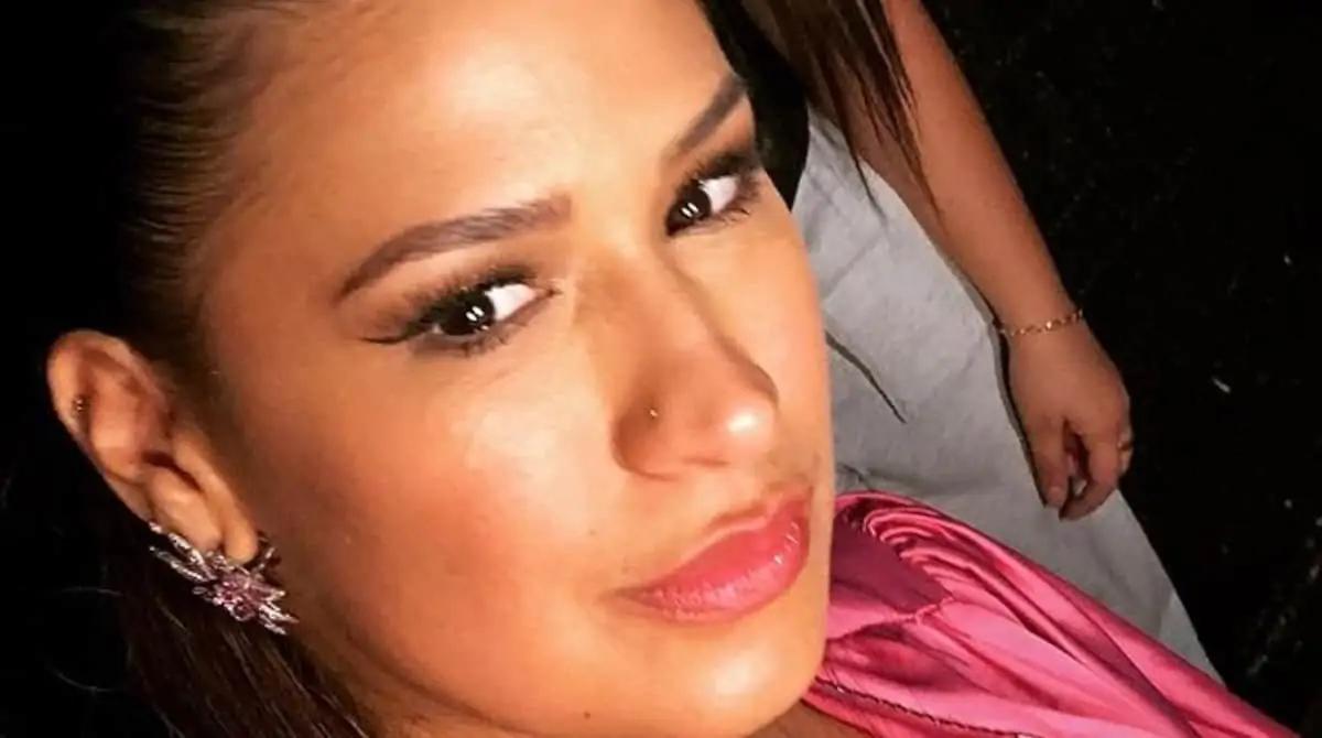 Simone mostrou sua bebê e