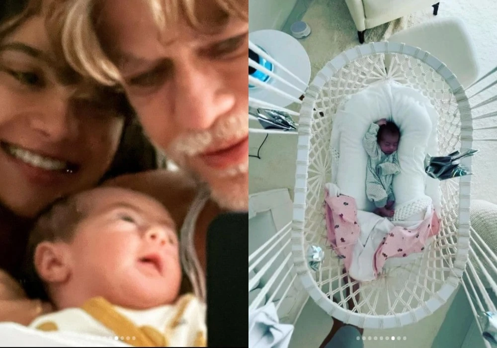 Fábio Assunção mostrando sua filha e o lindo quarto dela