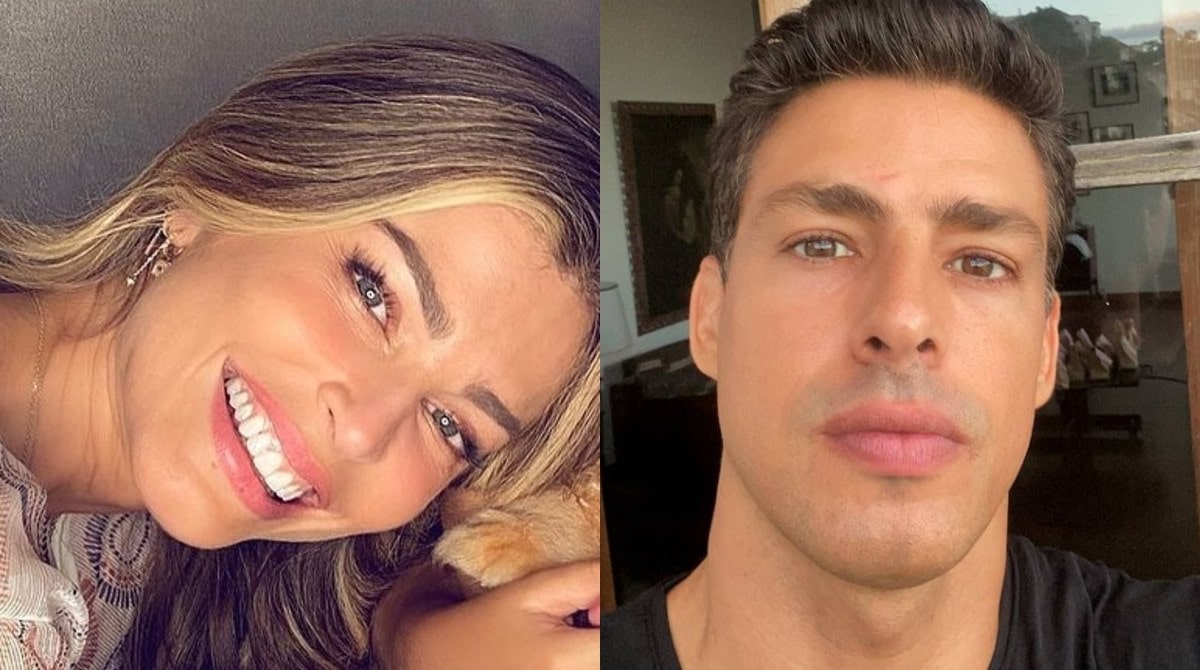 Grazi Massafera surgiu com a filha com Cauã Reymond
