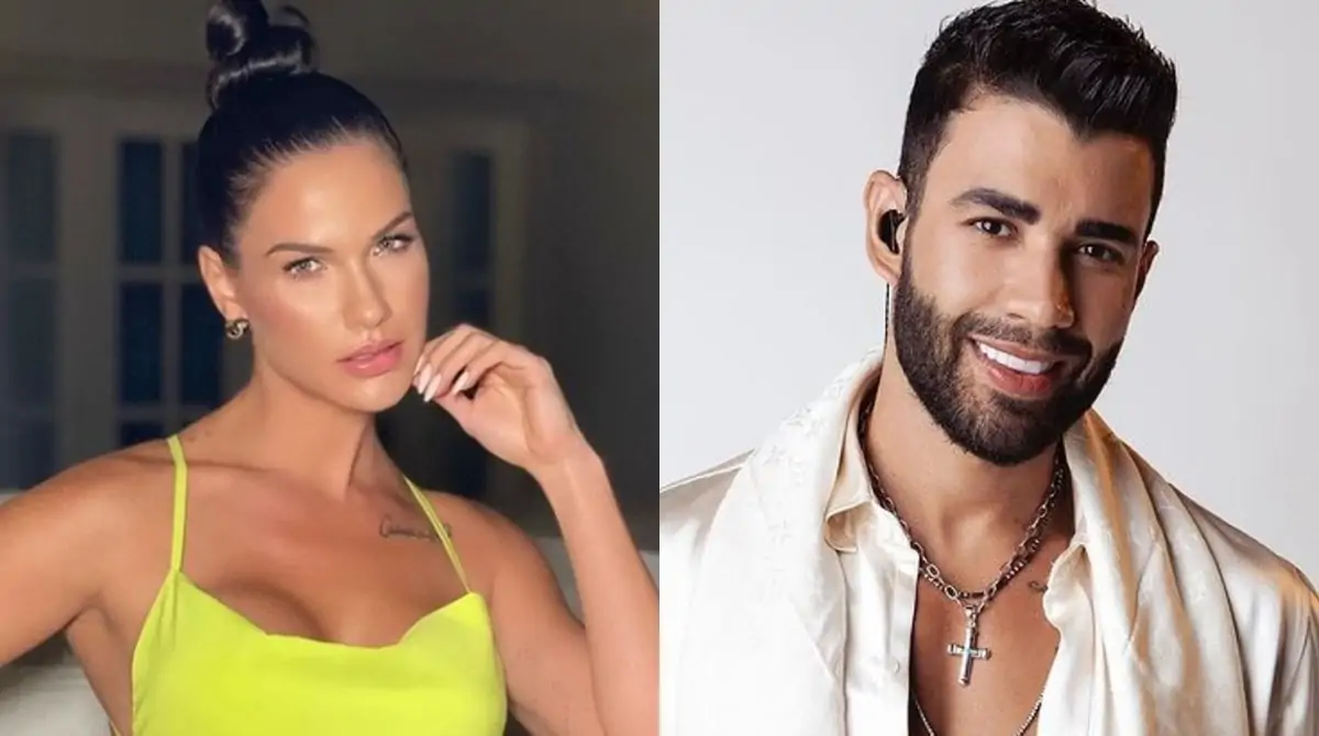 Andressa Suita e Gusttavo Lima nos aniversários de seus filhos Gabriel e Samuel