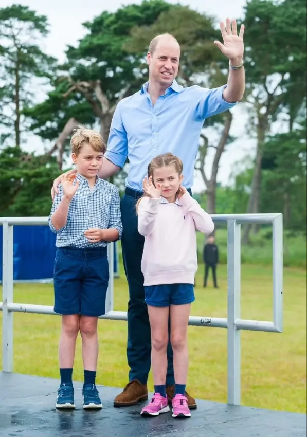 Filhos da duquesa Kate Middleton com o príncipe William