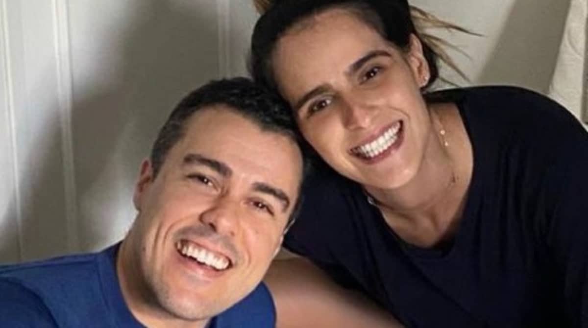 Joaquim Lopes mostrou suas bebês gêmeas