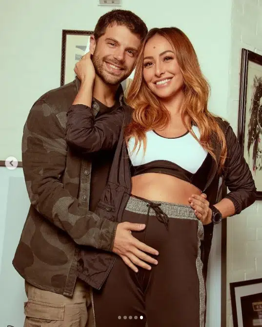 Sabrina Sato e Duda Nagle durante a espera por Zoe
