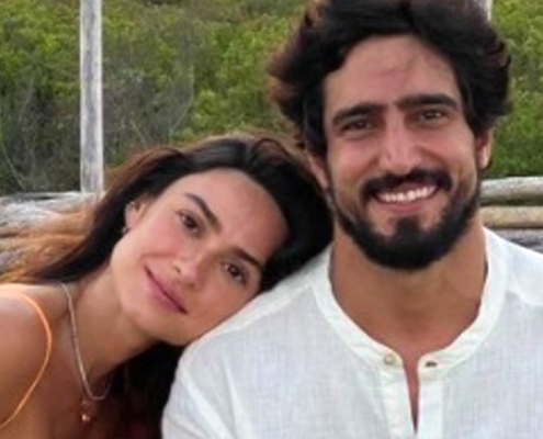 Thaila Ayala e Renato Góes estão esperando seu primeiro filho