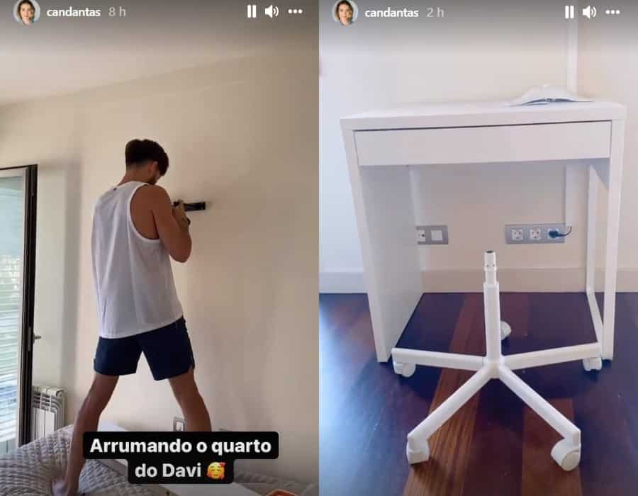 Carol Dantas mostrando o quarto de seu filho com Neymar em mais detalhes