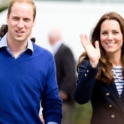 A duquesa Kate Middleton e o príncipe William apareceram com os filhos