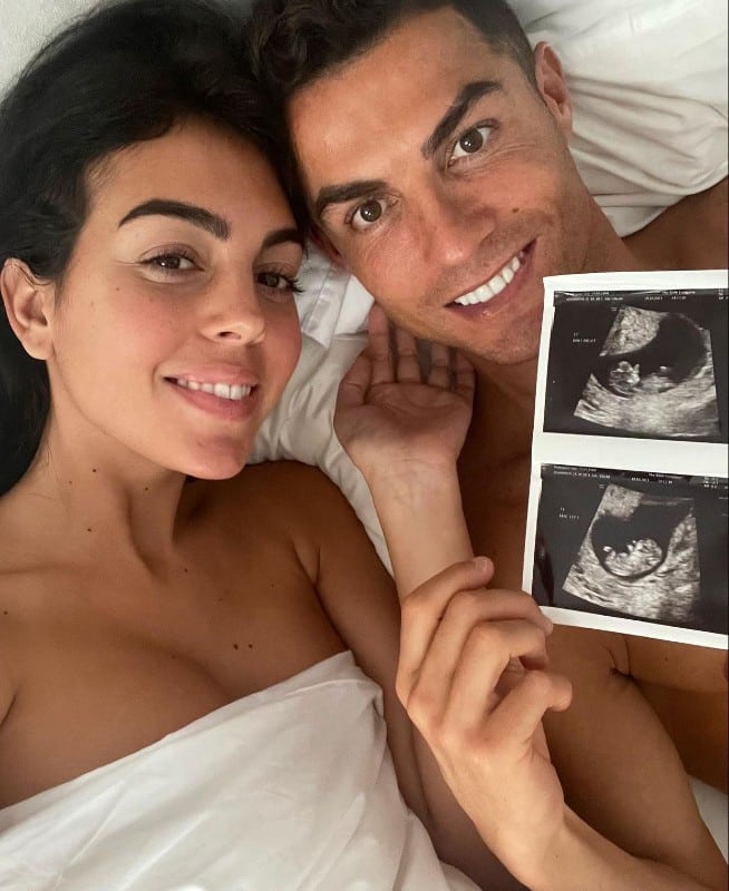 Cristiano Ronaldo e Georgina Rodríguez serão pais de gêmeos
