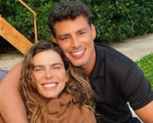 Cauã Reymond e Mariana Goldfarb são casados desde 2019