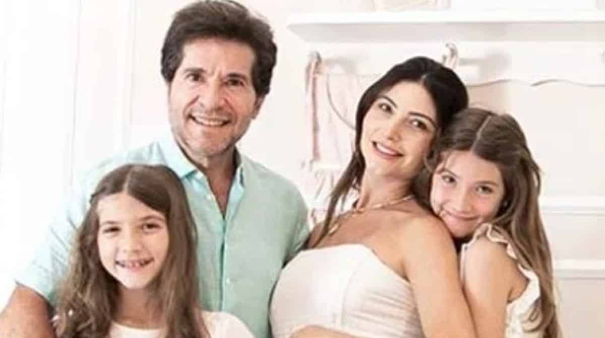 Daniel e Aline de Pádua são pais de três crianças