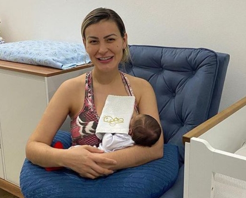 Andressa Urach revela como está recuperação 30 dias pós parto