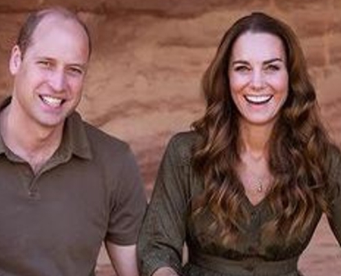 Kate Middleton mostra foto inédita dos filhos em homenagem para William