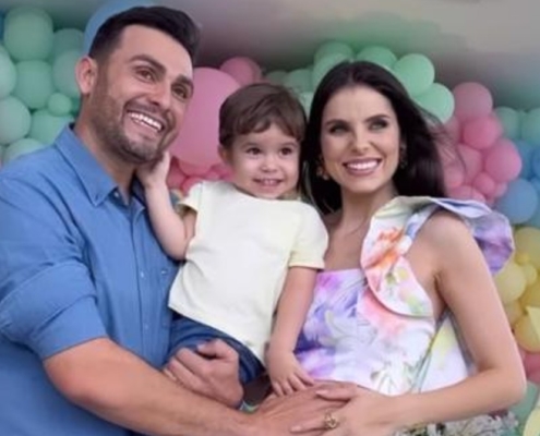 Mano Walter e Débora Silva esperam o 2º filho juntos