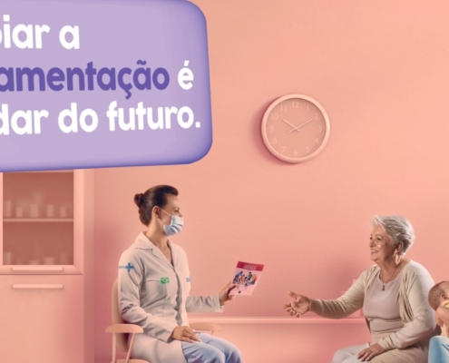 Ministério da Saúde lança nova campanha: “Apoiar a Amamentação é cuidar do futuro”