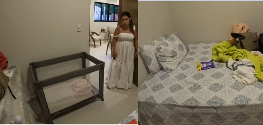 Simone mostra o quartinho de sua bebê em sua nova casa