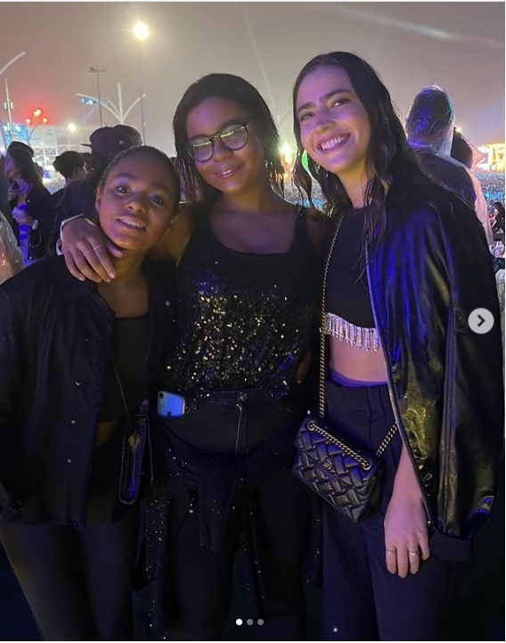 Filhas de Glória Maria surgem juntas em última noite de shows no Rock in Rio 