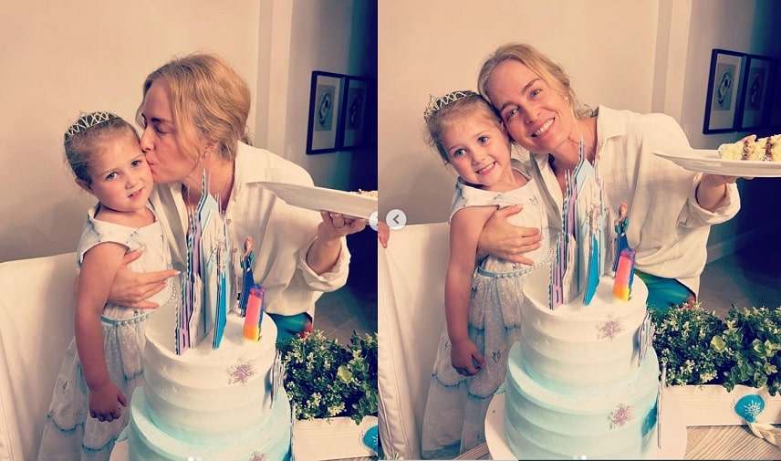 Angélica surge com sua sobrinha-neta em linda festa de aniversário e surpreende