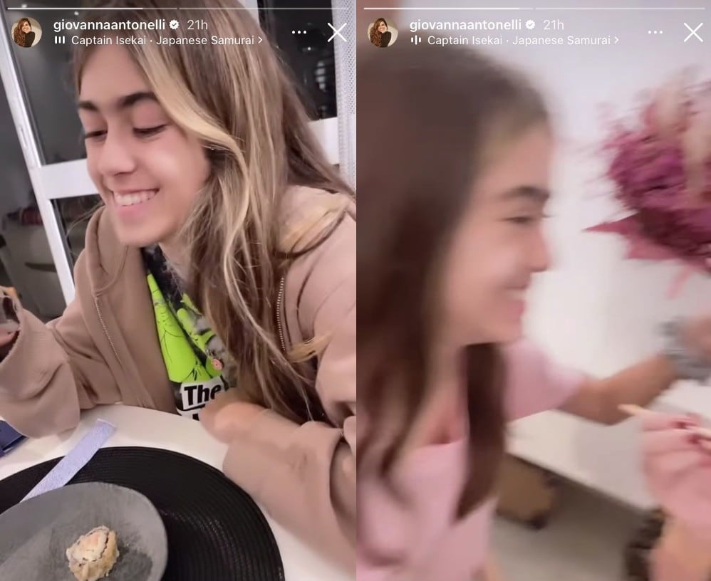 Gêmeas de Giovanna Antonelli se divertem junto a mãe na mansão da família