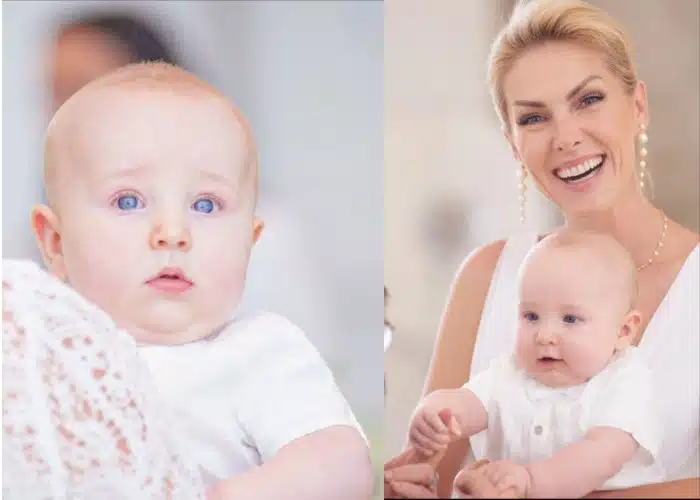 Ana Hickmann surge com bebê e semelhança impressiona