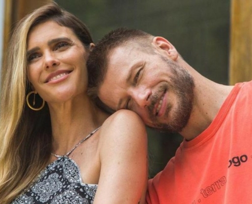 Os atores Fernanda Lima e Rodrigo Hilbert fazem linda festa para a filha mais nova