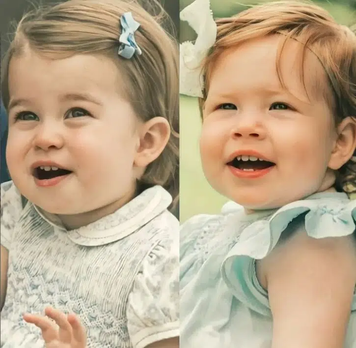 As filhas da duquesa Meghan Markle e da princesa Kate Middleton
