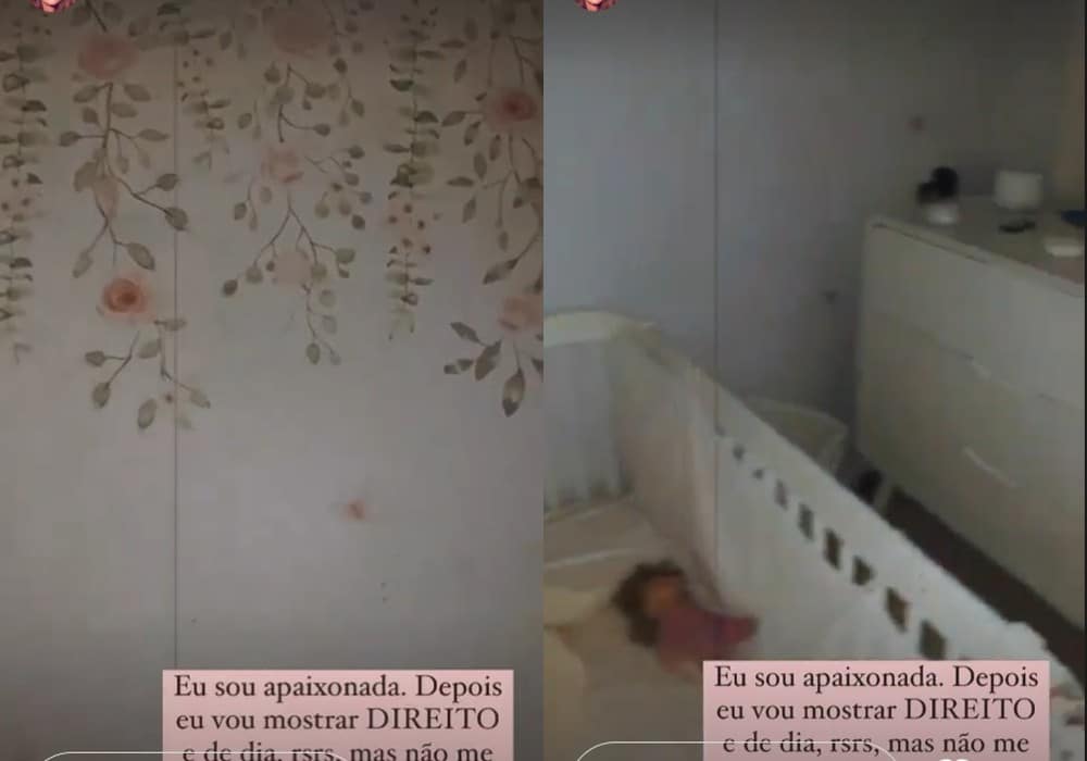 Novo quarto da bebê de Joaquim Lopes