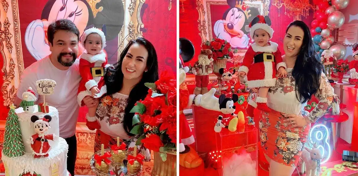 Fabíola Gadelha comemorou o 8º mesversário de sua bebê com uma festa luxuosa 