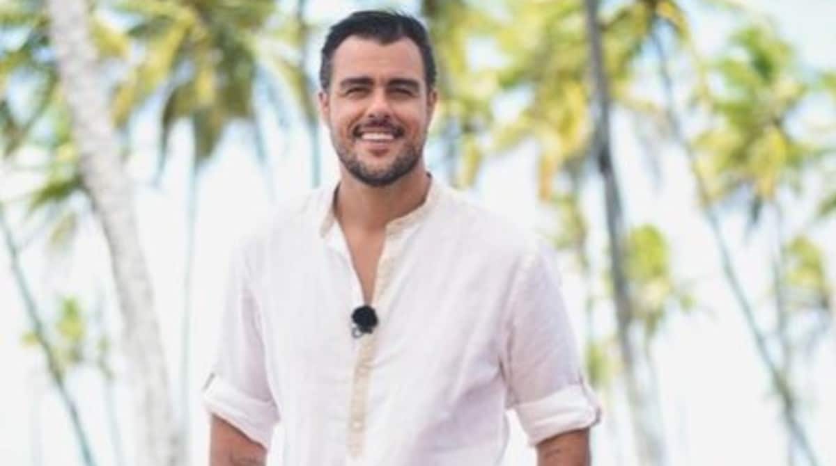 Joaquim Lopes mostra passeio na praia com as gêmeas