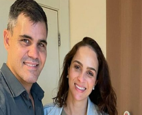 Juliano Cazarré e sua esposa celebram os 7 meses de sua bebê e encantam e surpreendem
