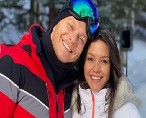 Thaís Fersoza e Michel Teló exibem seus filhos esquiando na neve nos EUA e surpreendem