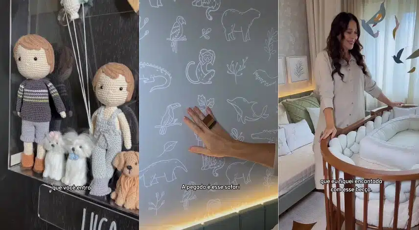 Claudia Raia mostra quarto dos sonhos de sue bebê e surpreende 