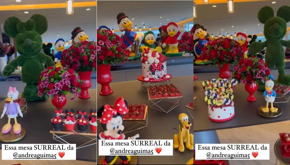 Rafaella Justus exibe os detalhes da decoração do aniversário de dois anos da sobrinha, Stella