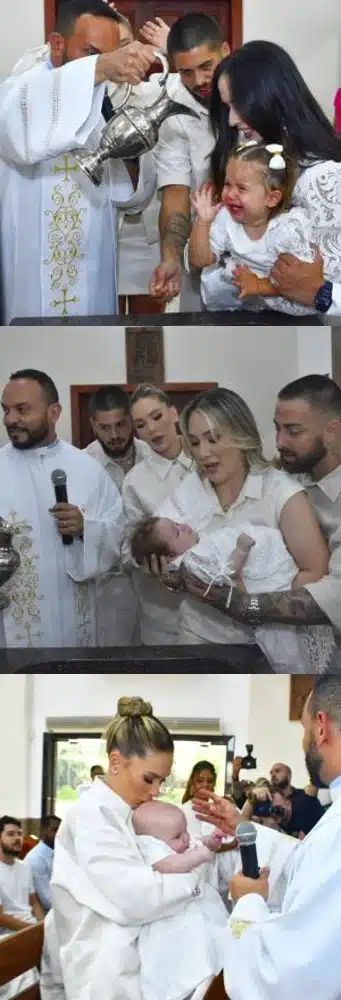 Virgínia Fonseca batiza suas duas filhas
